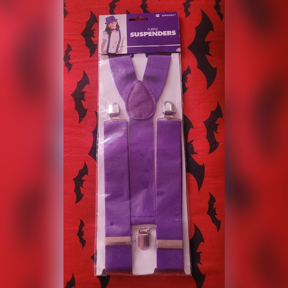 Purple Suspenders